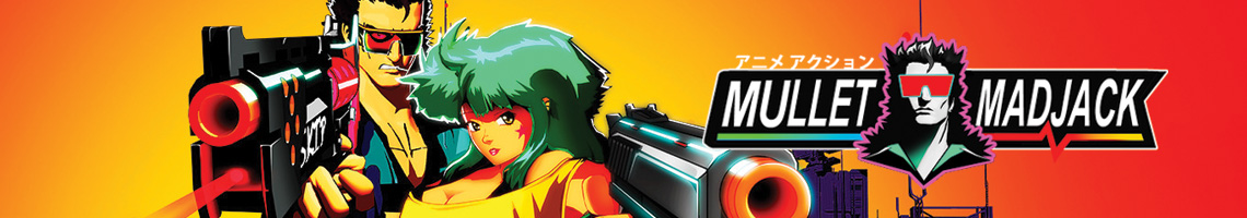 Um FPS retrô frenético e de estilo arcade: Mullet Madjack