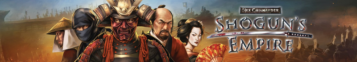 TORNE-SE UM SHOGUN E GOVERNE O JAPÃO FEUDAL EM SHOGUN’S EMPIRE HEX COMMANDER