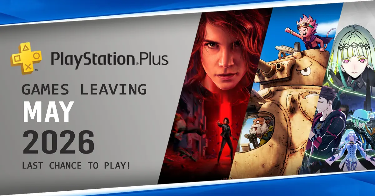 Jogos que saem do PlayStation Plus em maio de 2026