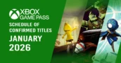 Xbox Game Pass janeiro de 2026: cronograma dos jogos confirmados