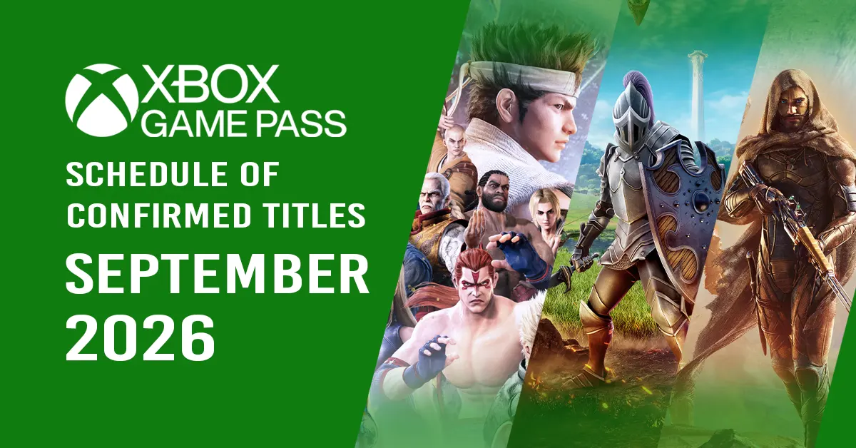 Xbox Game Pass Setembro 2026: Calendário de Títulos Confirmados