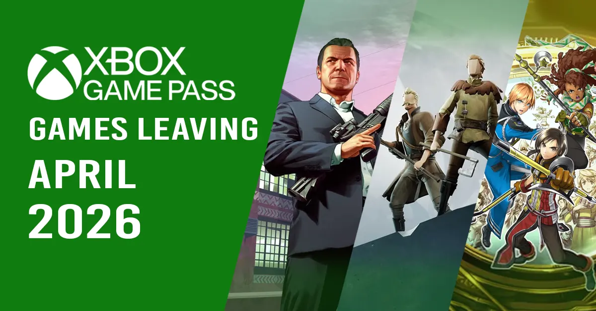 Jogos saindo do Xbox Game Pass