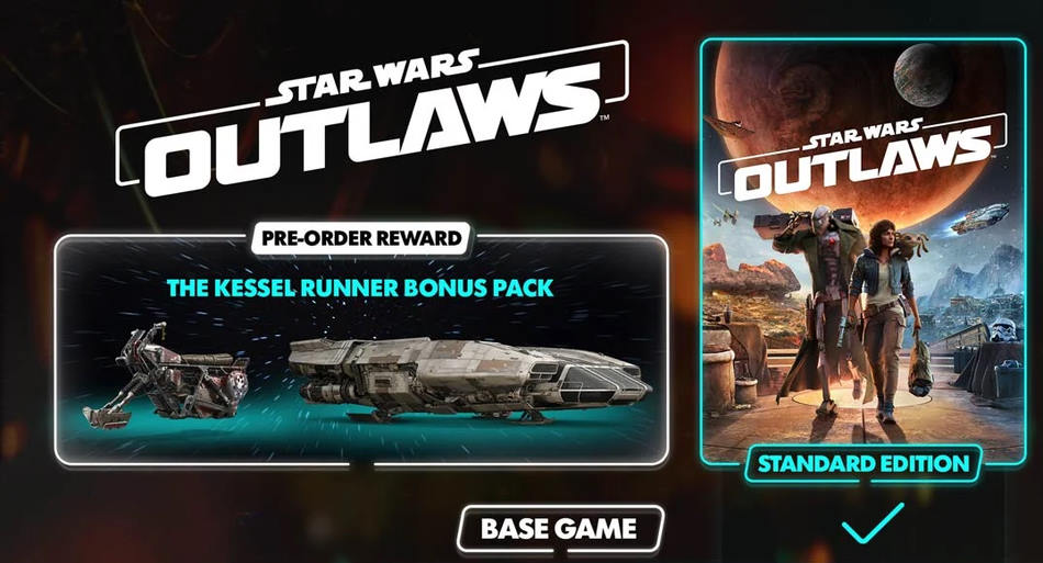 Edição Standard de Star Wars: Outlaws