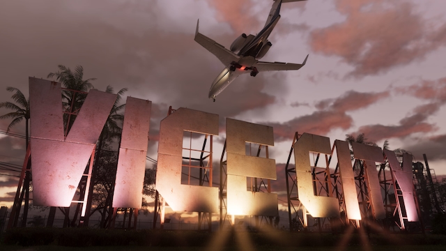 Captura de ecrã oficial Vice City GTA 6 da Rockstar