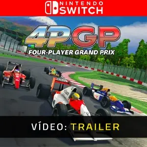 4PGP: Four-Player Grand Prix Nintendo Switch - Trailer de Vídeo