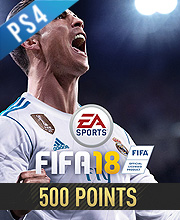 500 Pontos FIFA 18 Playstation 4