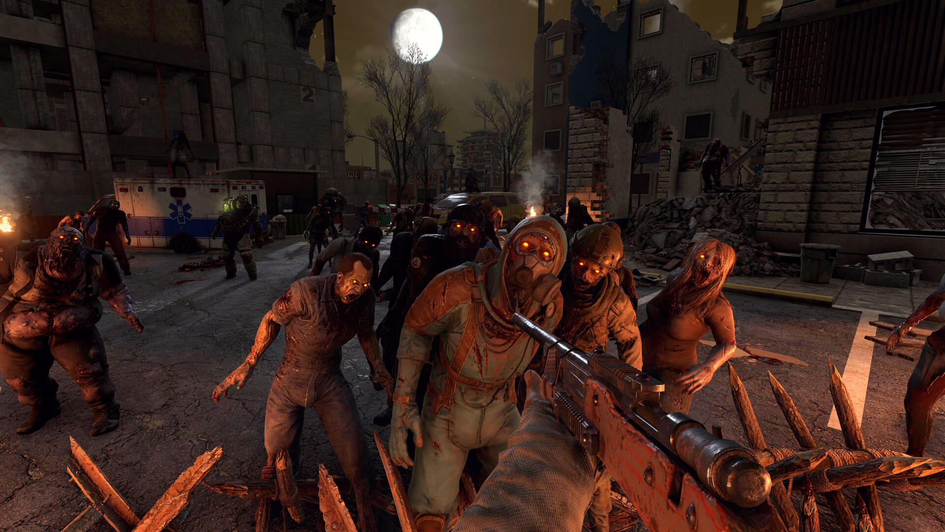 Banner wasteland 7 Days to Die com equipamento sobrevivência