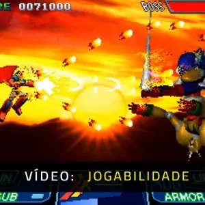 70s-style Robot Anime Geppy-X - Jogabilidade