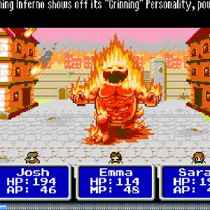 8-Bit Adventures 2 Chefe Inferno Radiante