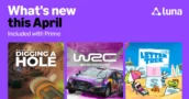 Speel gratis met Prime: Luna Cloud Games voor april 2026