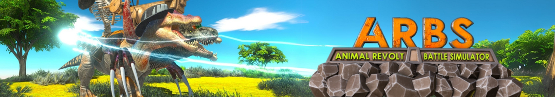 Cria monstros pré-históricos para lutar no Animal Revolt Battle Simulator