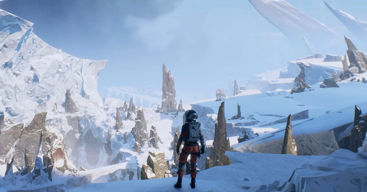 Ariane terá que sobreviver ao ambiente hostil do planeta gelado Perséfone...