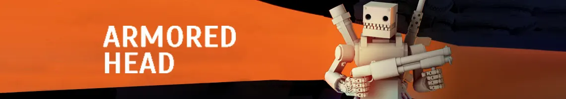 UM MINI ARENA SHOOTER BRUTAL E IMPLACÁVEL: ARMORED HEAD