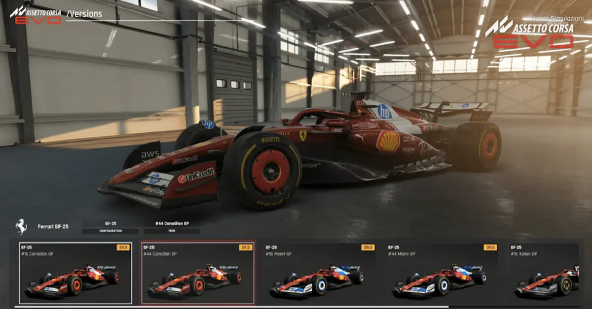 Assetto Corsa EVO: Garante o valor da 