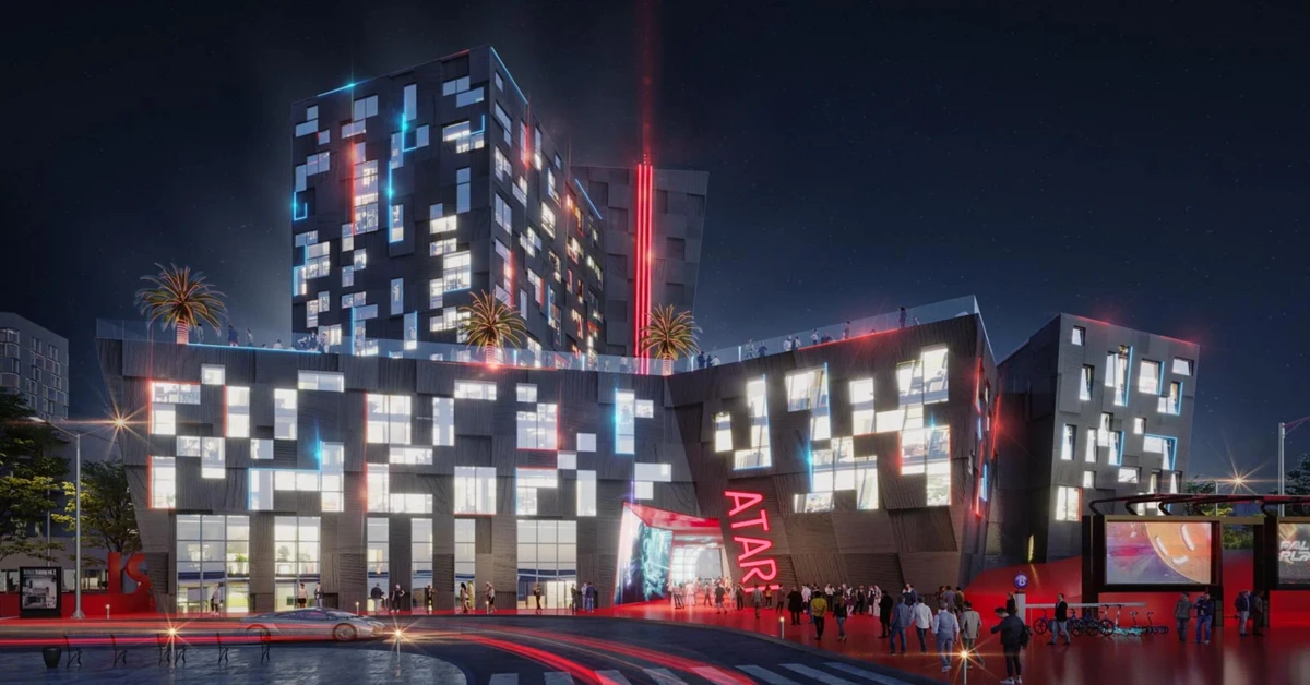 Atari Hotel Phoenix: Novos designs e abertura em 2028 revelados