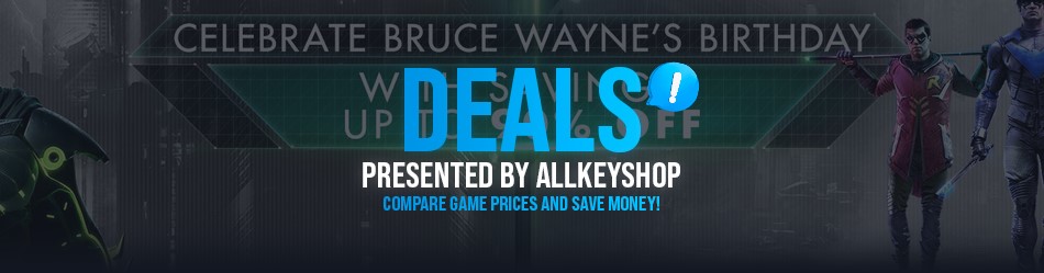 A CDkeyPT oferece chaves baratas do Batman durante a celebração do aniversário de Bruce Wayne