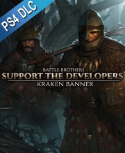 Battle Brothers Support the Developers & Kraken Banner Playstation 4
