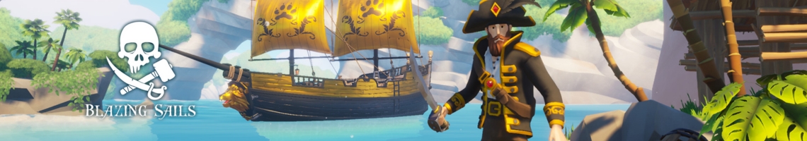 Um jogo de pirata em modo Battle Royale: Blazing Sails