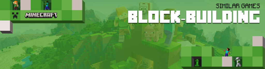 Jogos de Construção como Minecraft
