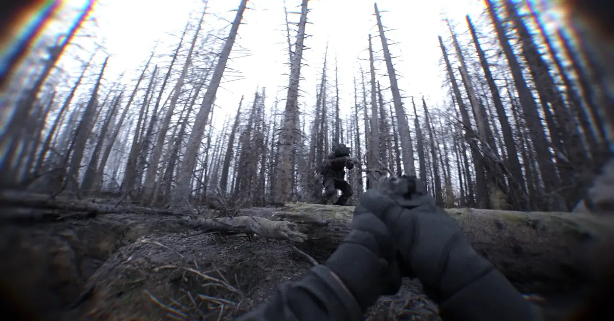 Tiroteio tático a curta distância (CQB) de Bodycam no mapa Trenches