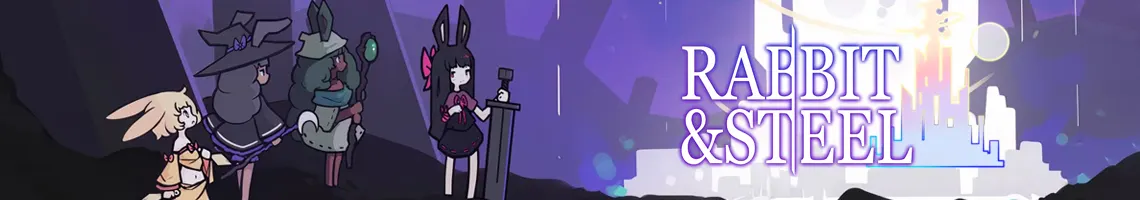 RAIDS NO ESTILO MMO EM UM ROGUELIKE COOPERATIVO: RABBIT AND STEEL