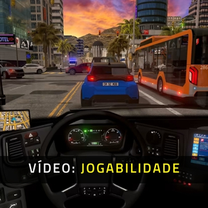 Bus Driving Sim 22 - Vídeo de Jogabilidade