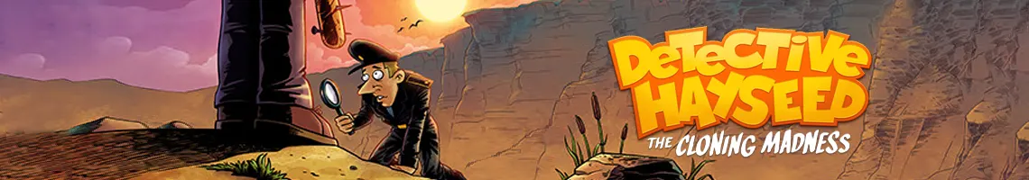 O MELHOR CYAO HUMORÍSTICO DE DETETIVE: DETECTIVE HAYSEED – THE CLONING MADNESS