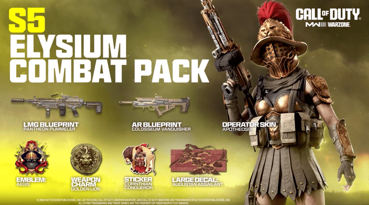 Call of Duty Season 5 Combat Pack Grátis