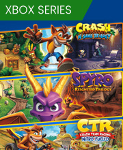 Crash Plus Spyro Triple Play Bundle Xbox Series X