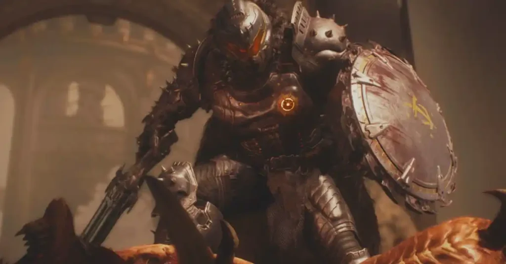 Usa a Shield Saw para rasgar demónios e preços altos da mesma forma.