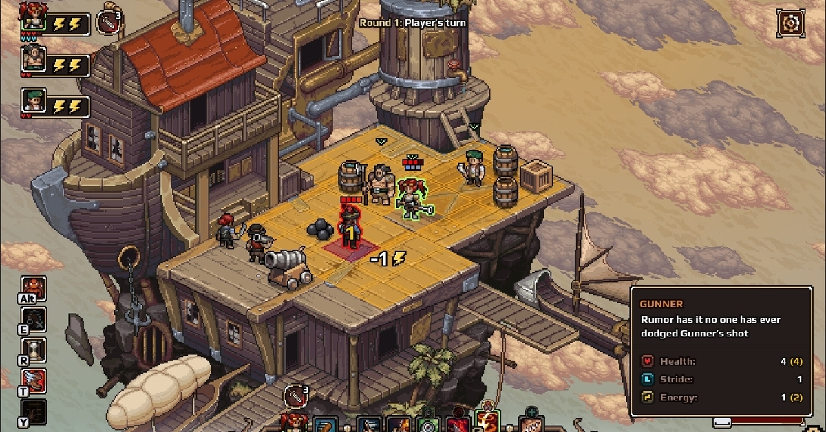Os minúsculos campos de batalha de Dead Weight requerem um planeamento preciso para evitar que sejam sobrecarregados.