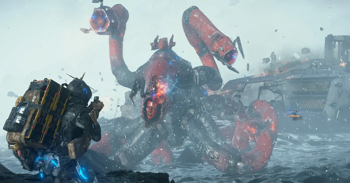 Sam Bridges a olhar para anomalias sobrenaturais massivas em Death Stranding 2 no PC