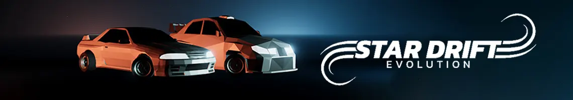 UM JOGO DE DRIFT ARCADE MULTIJOGADOR VICINTE: STAR DRIFT EVOLUTION