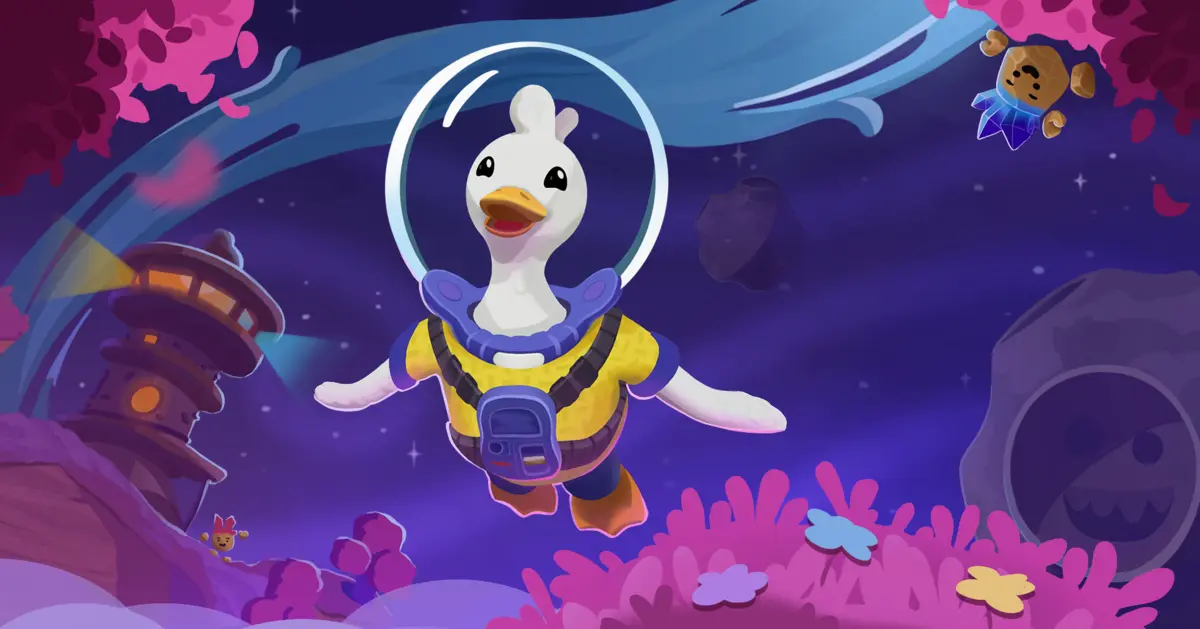 Conheçam Doug, o intrépido pato astronauta que inicia uma jornada artesanal pelas estrelas.