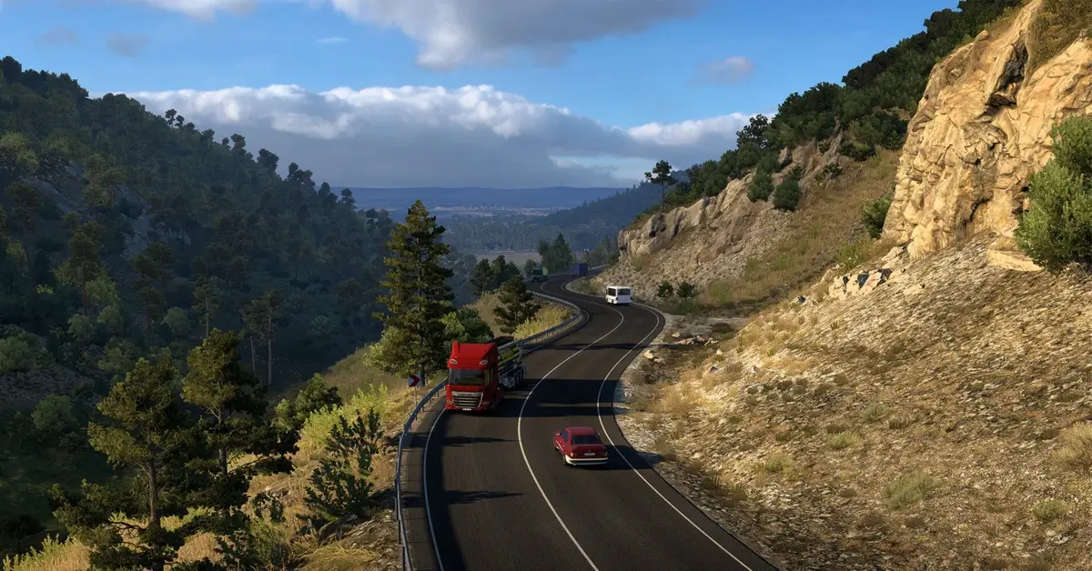 Euro Truck Simulator 2 Ruma à Península da Anatólia com um Novo DLC