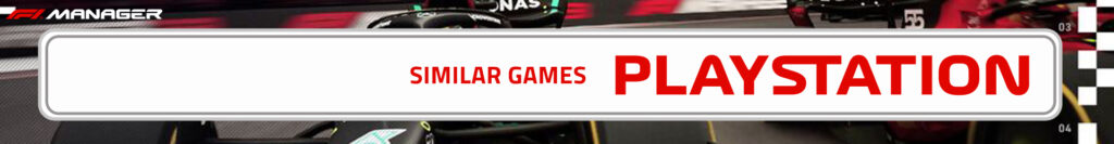 Jogos de PS4 e PS5 Semelhantes ao F1 Manager 2023