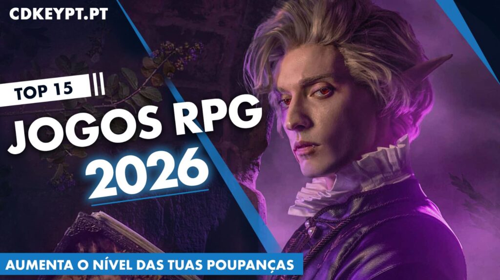 Top 15 Jogos de RPG de 2026