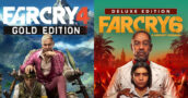 Oferta de Pacote Far Cry 4 & Far Cry 6: Edições Gold & Deluxe com Desconto