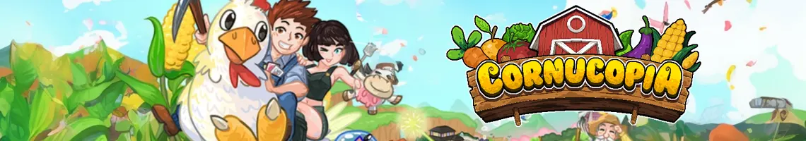 UMA FAZENDA VIVA EM UM MUNDO 2.5D ACOLHEDOR: CORNUCOPIA