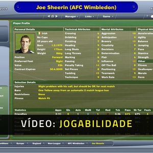 Football Manager 2005 Gameplay Video