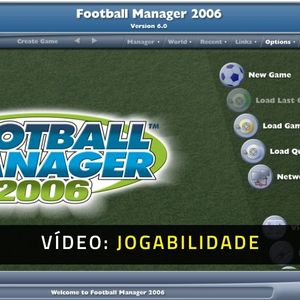 Football Manager 2006 Gameplay Video