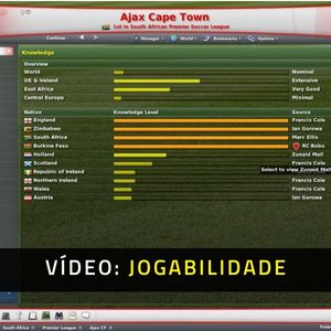 Football Manager 2007 Gameplay Video