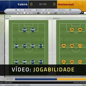 Football Manager 2008 Gameplay Video