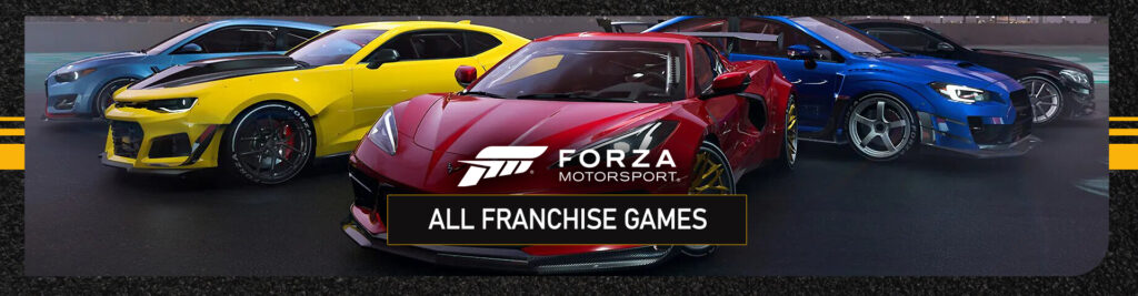 Série Forza Motorsport: Todos os Jogos da Franquia