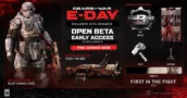 Guia do beta de Gears of War E-Day: preload, acesso e conteúdos