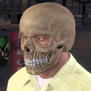 GTA 5 - Máscara de caveira