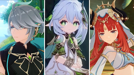 Genshin Impact 3.0 novos caracteres?