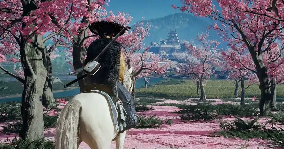 A jornada de Atsu através de Hokkaido em 1603 oferece uma estética distinta e deslumbrante, diferente da era de Jin Sakai.