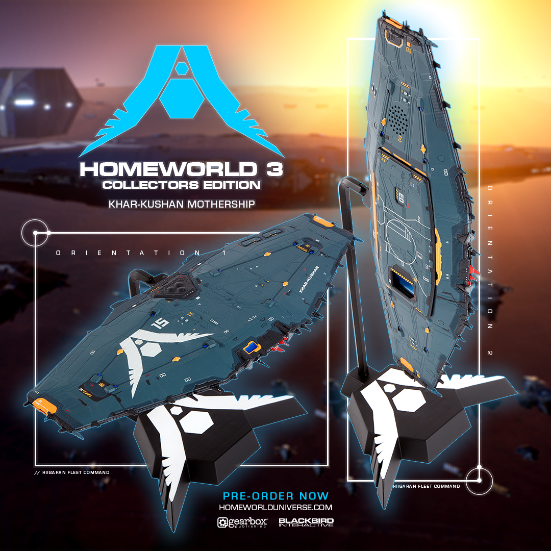 Homeworld 3 Bônus de Pré-venda: Tenha Acesso Antecipado, Skins e Mais