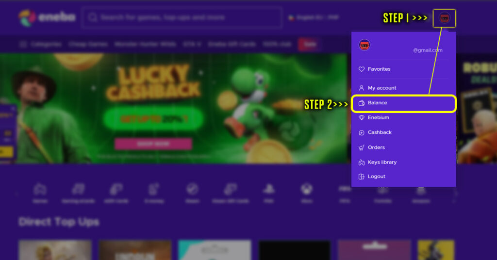 Como resgatar um Cartão-Presente ENEBA